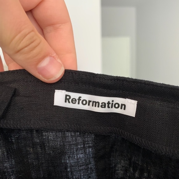 Reformation Linen Corset Top - Picture 3 of 5